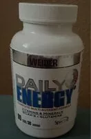 Mängden socker i Daily ENERGY Weider