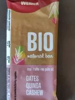 Mängden socker i Bio natural bar