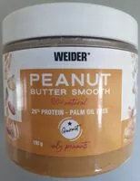 Mängden socker i Peanut butter smooth