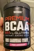 Mängden socker i Premium BCAA 8:1:1+L-Glutamine