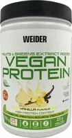 Mängden socker i Vegan protein