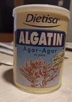 Mängden socker i Algatin