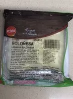 Mängden socker i Lasaña boloñesa