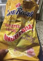 Mängden socker i Patatas fritas onduladas sabor york-queso