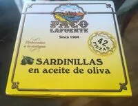 Mängden socker i Sardinilla en aceite de oliva