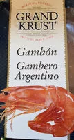 Mängden socker i Gambero argentino