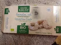 Mängden socker i Garnelen, roh