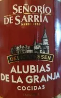 Mängden socker i Alubias de la granja