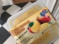 Mängden socker i Sorbete de mango