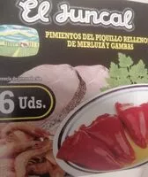 Mängden socker i Pimientos de piquillo relleno merluza y gambas