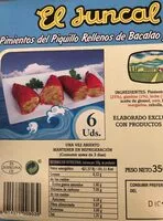 Mängden socker i Pimientos del piquillo rellenos de bacalao y gambas