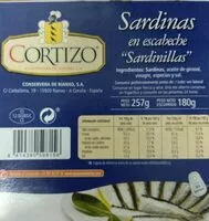 Mängden socker i Sardinas en escabeche
