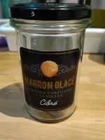 Mängden socker i Marrón Glacé - Castaña confitada y glaseada