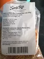 Mängden socker i Cebolla frita