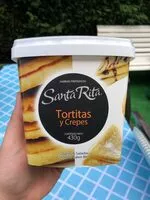 Mängden socker i Santa Rita Tortitas y Crepes