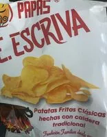 Mängden socker i Papas escriva