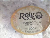 Mängden socker i Torró dur amb ametlles