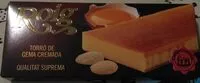 Mängden socker i Turrón de yema tostada