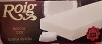 Mängden socker i Torró De Coco