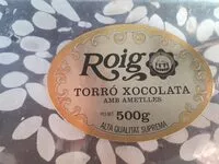Mängden socker i Torró xocolata amb ametlles