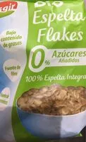 Mängden socker i Bio Espelta Flakes