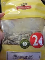 Mängden socker i Pipas de girasol