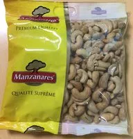 Mängden socker i Noix de cajou