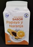 Mängden socker i Leche fermentada aromatizada sabor papaya y naranja