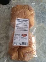 Mängden socker i Pan de hamburguesa tipo rustica