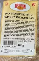 Mängden socker i Pan De molde de trigo espelta integral 99 × 100