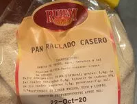 Mängden socker i Pan rallado