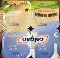Mängden socker i Yogurt natural con azúcar de caña
