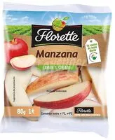 Mängden socker i Manzana lavada y cortada