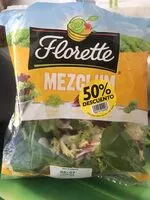 Mängden socker i Mezclum ensalada