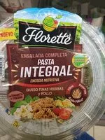 Mängden socker i Ensañada completa pasta integral
