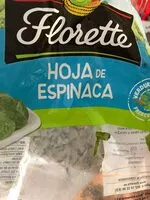 Mängden socker i Hoja de espinaca