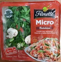 Mängden socker i Micro Boloñesa