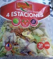 Mängden socker i Ensalada 4 estaciones