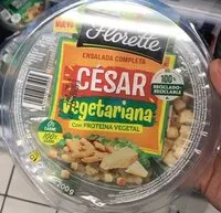 Mängden socker i Ensalada cesar vegetariana
