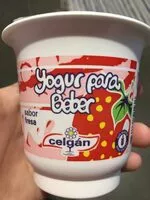 Mängden socker i Yogur para beber fresa