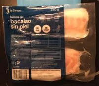 Mängden socker i Lomos de bacalao sin piel