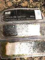 Mängden socker i Lomos de salmón marinados al vino blanco