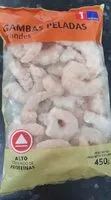 Mängden socker i Gambas peladas grandes