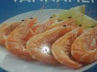 Mängden socker i Langostino vannamei