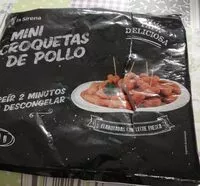 Mängden socker i Mini croquetas de pollo