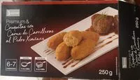 Mängden socker i Croquetas con carne de carrilleras al Pedro Ximénez