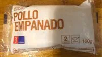 Mängden socker i Pollo empanado