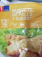 Mängden socker i Nuggets de pollo y queso