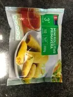 Mängden socker i Mini rollitos primavera