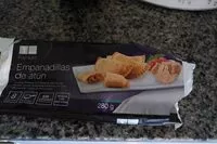 Mängden socker i Empanadillas de atún